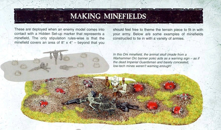 Minefield examples